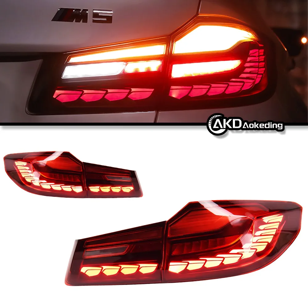 Auto Parts For G30 Taillight 2009-2016 G38 530i 5 Series GTS OLED latest Styling Brake reversing light Car Accesorios Modified