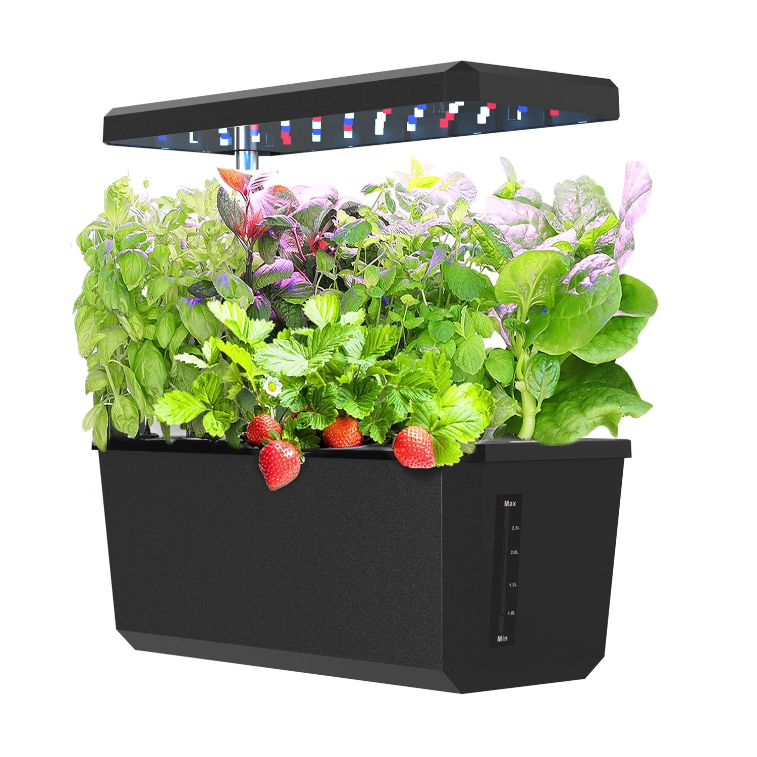 Smart Electronic Indoor Automatic Hydroponic Aeroponics Water Growing System Home Garden with Visual Window