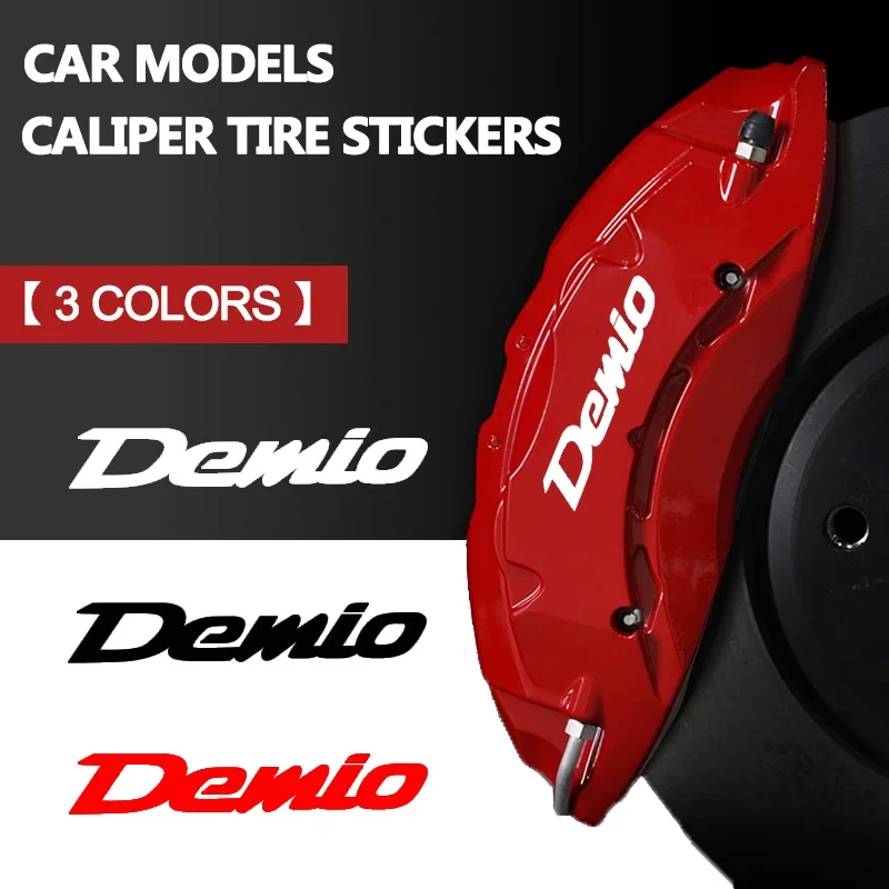 Fashion Modification Car Caliper Demio Logo Decals for Mazda 3 6 CX-30 CX-3 CX-4 CX-6 CX-5 CX7 CX8 CX-9 MPS MS RX8 RX7 SKYACTIV