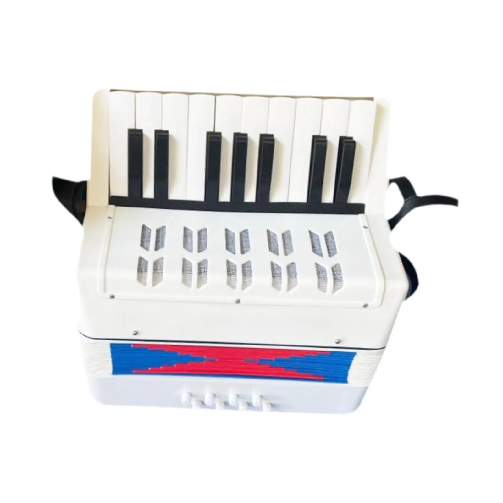 Accordion 17 Keys 8 Bass Piano, Portable,Early Learning Musical Instrument Educational for Kids, Children Birthday Gift