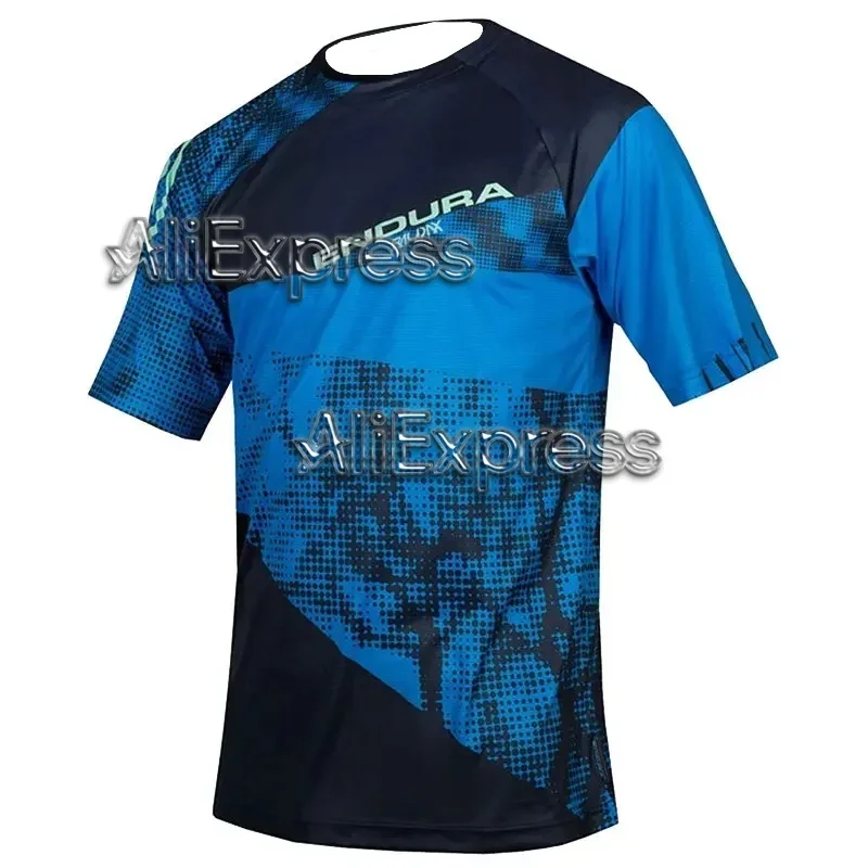 

Летняя велосипедная рубашка с коротким рукавом, мужская футболка из джерси для велосипедной команды, футболка для скоростного спуска Mx Dh Camiseta Mtb RAUDAX ENDURA, Джерси для шоссейного велосипеда