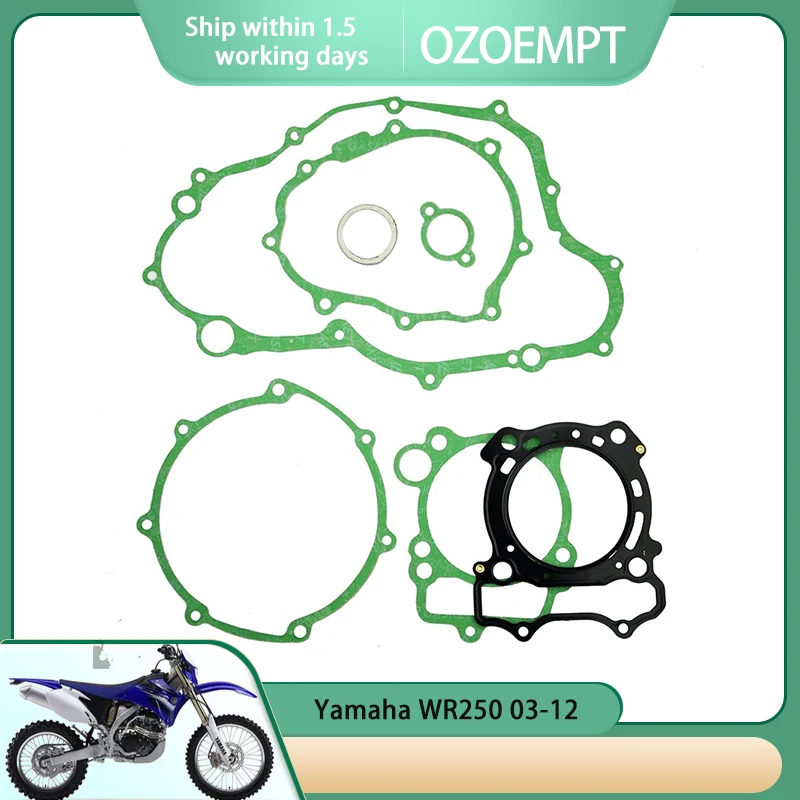 

Ремонтная прокладка для цилиндра двигателя OZOEMPT, подходит для Yamaha WR250 03-12