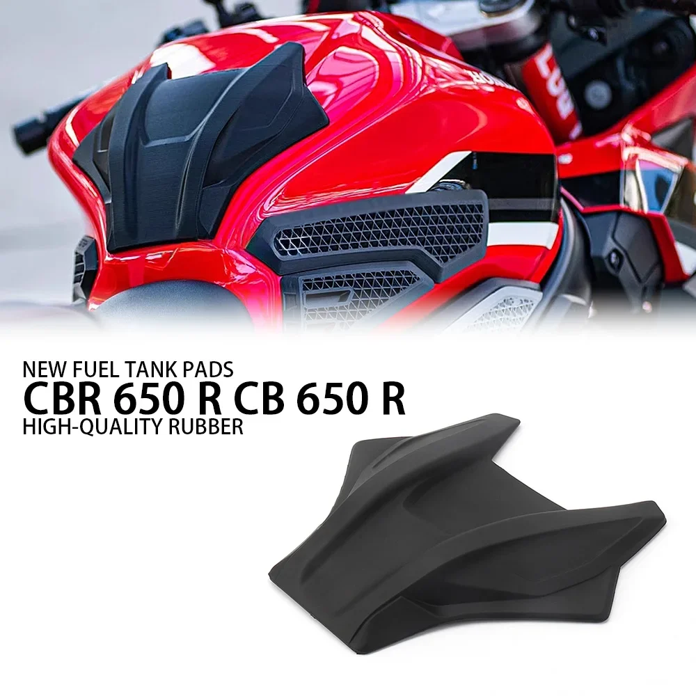 

New Motorcycle Tank Sticker Rubber Gas Fuel Oil Tank Pad Protector Cover Middle For Honda CBR650R CBR 650R CB650R CB 650 R