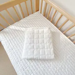 Cotton light mattress in the bedroom