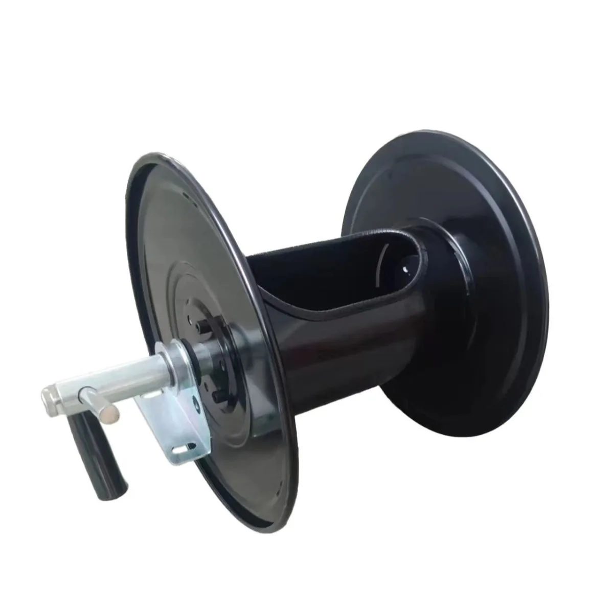 High pressure cleaner dredging pipe manual pipe reel car washing machine hydraulic pipe storage recycling reel