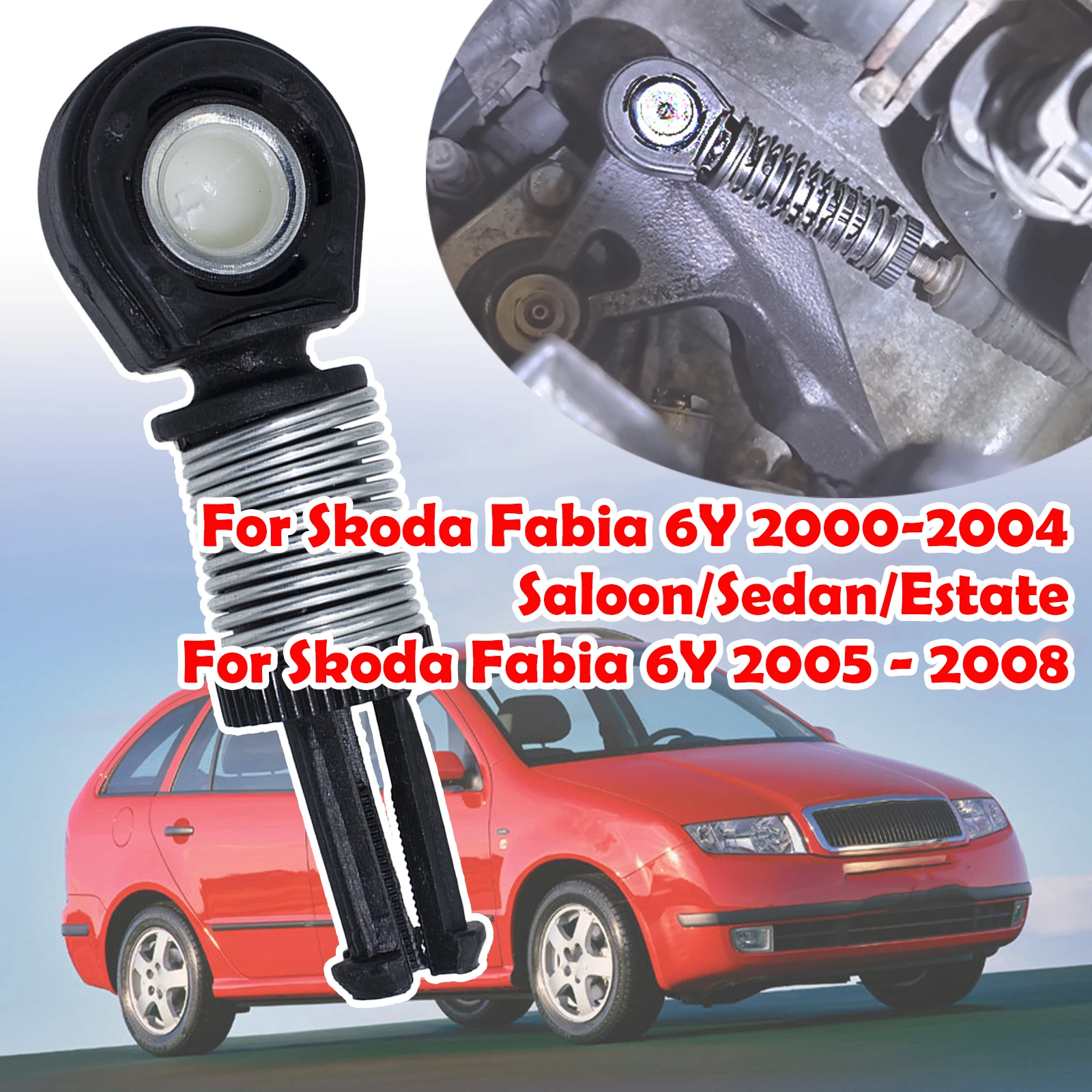 

Конец троса ручного переключения передач, замена для Skoda Fabia6Y Saloon/Sedan/Estate, селектор шестерни, кабель Боудена, замена рычага, регулятор, фиксация