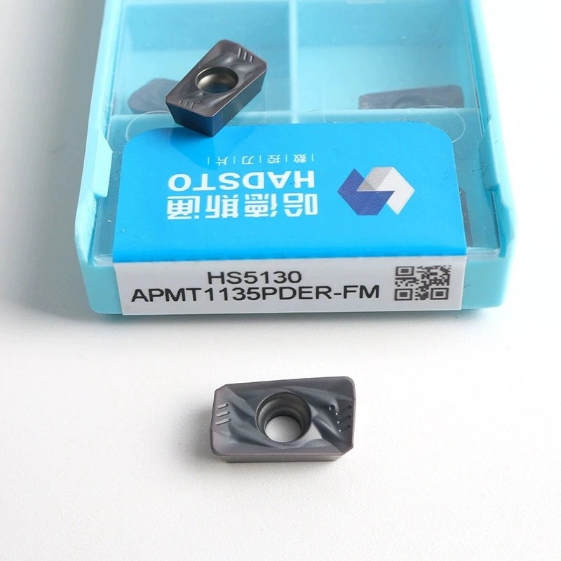

Hadsto 100% Original Apmt1135Pder-Fm Apmt1135 Cnc Lathe Tool Milling Carbide Inserts Mill Turning Tools Used for Stainless Steel