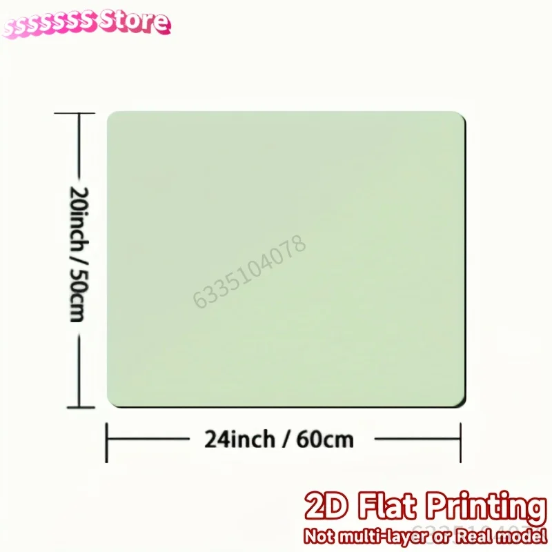 Countertop protection mat soaks up water instantly. Simple to wipe or rinse, ideal for home and apartment kitchens
