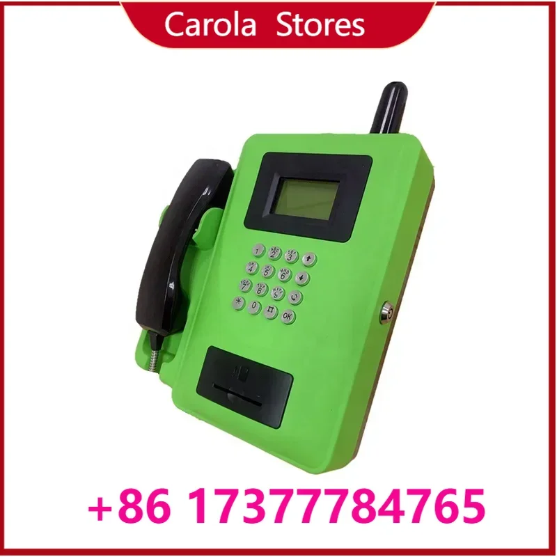Explosion-proof 4G LTE Wall Mount Digital Landline Phone SIM Cordless Fixed Phone IP67 Dustproof Anti-explosion