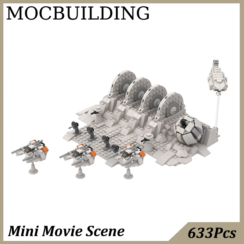 Diorama Model Star Movie Scene MOC Building Block Bricks Puzzle Toys for Kids Birthday Gift