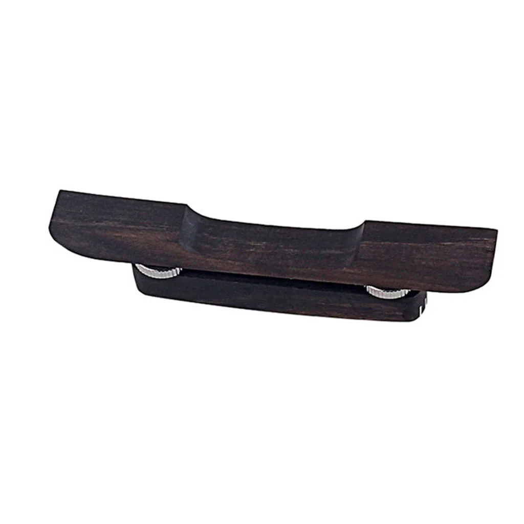 Guitar Parts Durable ROSEWOOD Guitar Bridge Mandolin Bridge For Hofner Bass Guitar Adjustable