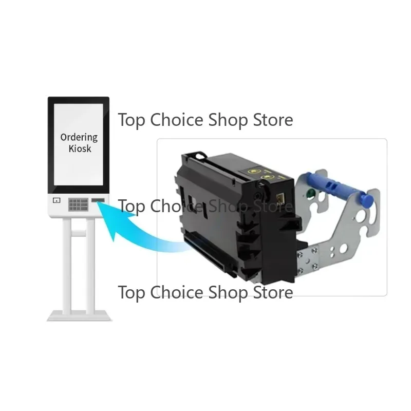 58mm Günstiger RS232/TTL/USB Eingebauter Parkticket-Kiosk Thermodrucker für Quittungen