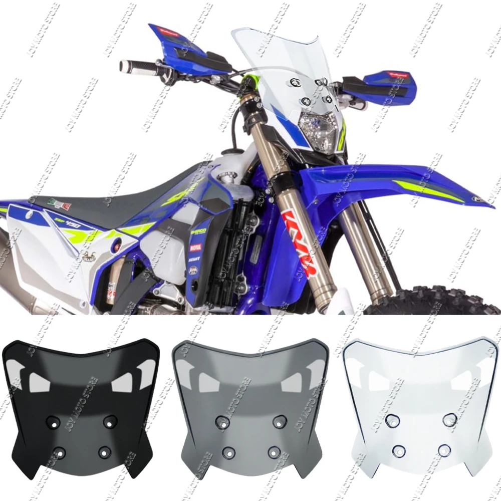 Универсальный ветрозащитный экран/экран-накладка для мотоцикла Sherco 450SEF Factory