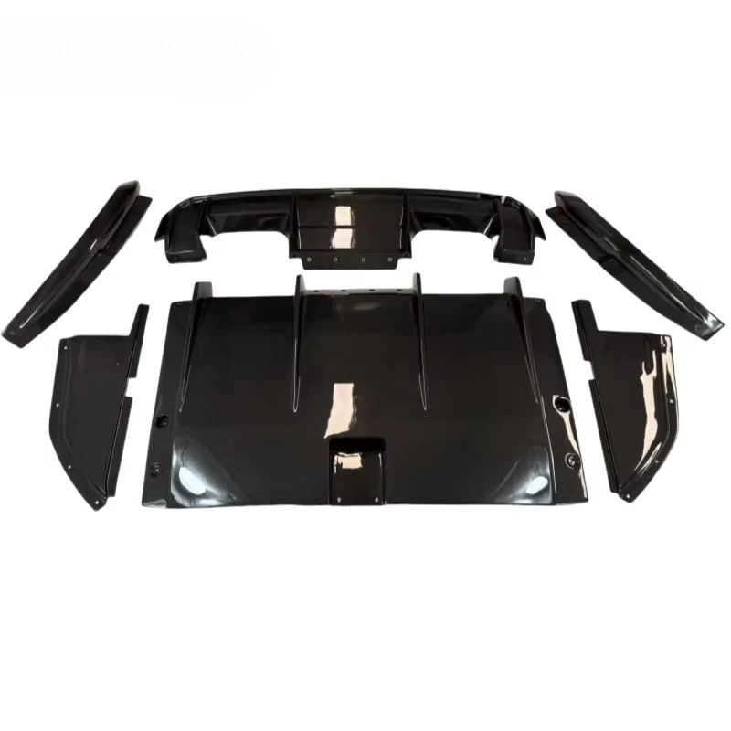 

G80 M3 G82 M4 RSC Сухой автомобильный задний диффузор из углеродного волокна, задний бампер, губа