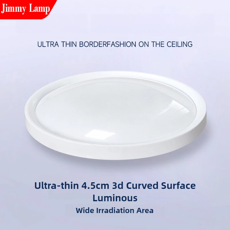 

Modern White Ultra-thin LED 3D Surface Ceiling Light Hallway for Circular Bedroom Bright Balcony Kitchen Decor Lighting Fixtures
