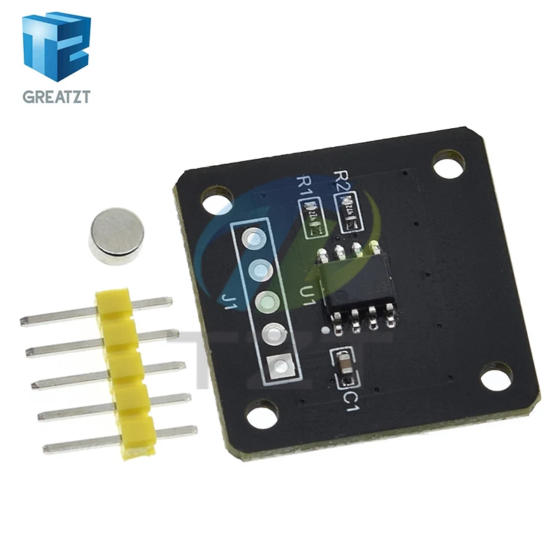 GREATZT MT6701 Magnetic Encoder Magnetic Induction Angle Measurement Module 14bit  Instead Of AS5600