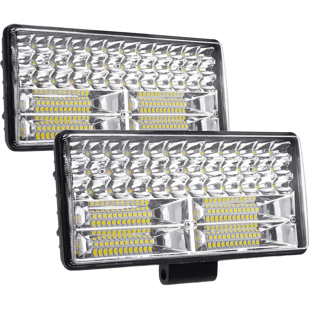 

9 12-80V 84 LED 32000lm 250W Combo Off-Road Lights Bar for Trucks, Boats, Cars & SUVs (Pair)
