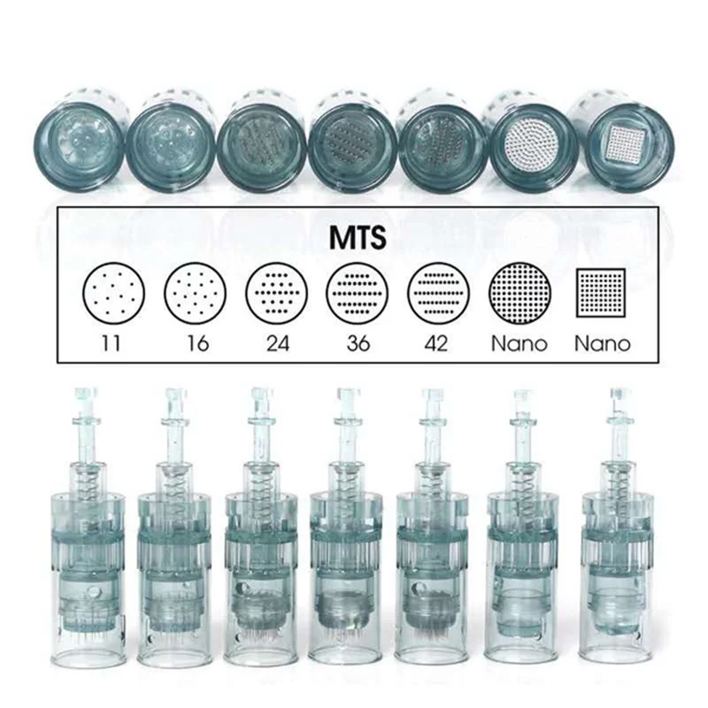 Dr Pen M8 Needle Cartridge 10/20/30pcs Derma Pen 11/16/24/36/42/Nano Microneedling Pen Tattoos Needles Replacement Skin Needling