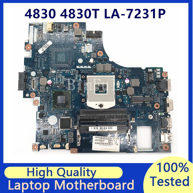 

For Acer Aspire 4830 4830T P4LJ0 LA-7231P DDR3 Laptop Motherboard SLJ4P HM65 100% Full Tested Working Well