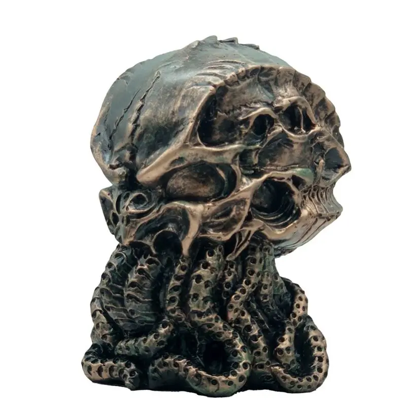 CMHI-Cthulhu Statue Cthulhu Skull Resin Ornament Octopus
