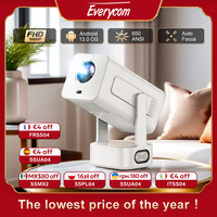 Everycom HY300 Pro MAX 1080P Full HD Projector Android 13 Wifi 6.0 BT5.2 Cinema Sound Speaker Protable Mini Projetor Supports 4K