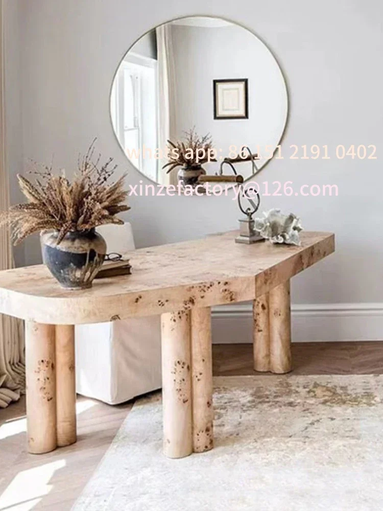 Customizable Biurko with Personalized Design Modern Small Side Table for Living Room