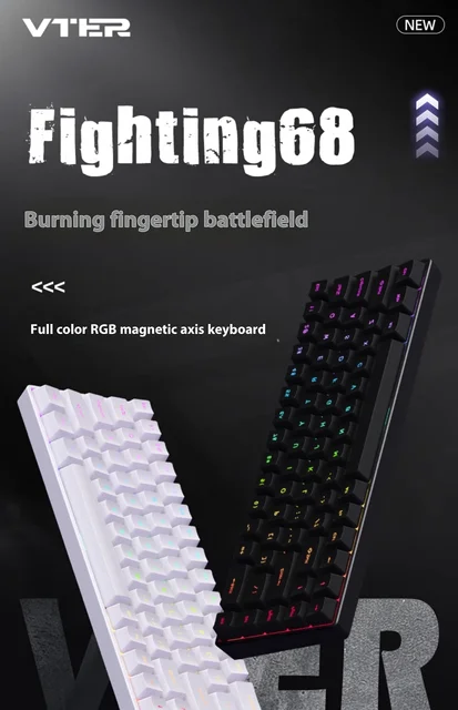【新品・ラピトリ】VTER Fighting 68 RGB 黒色 新品・ラピトリ】VTER Fighting 68 RGB 黒色 - メルカリ
