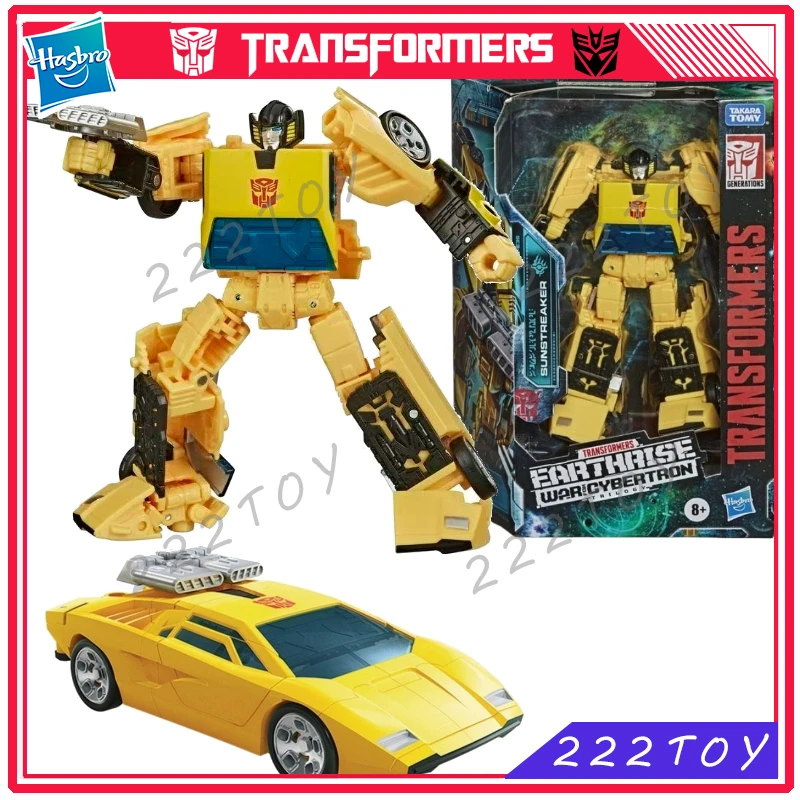 

New Hasbro Transformers Classic Toys Earthrise WFC-E36 Sunstreaker Anime Model Action Figures Robot Toy Collectible Hobbies Gift