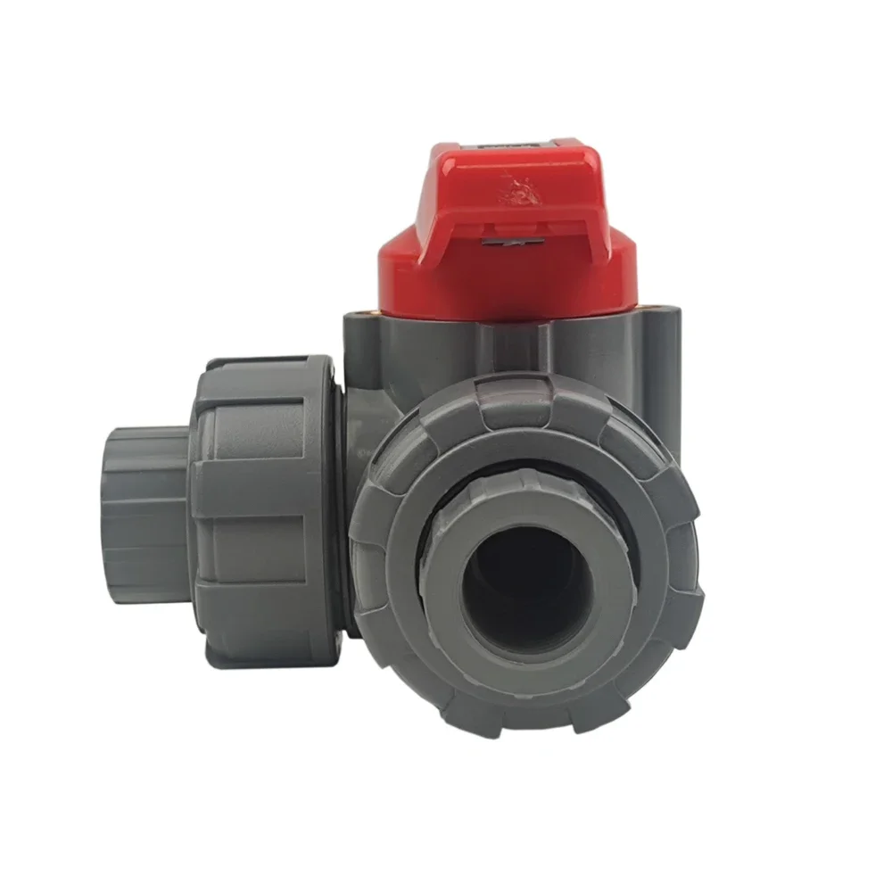 DN15-1/2"CPVC 3-Wege-Kugelhahn