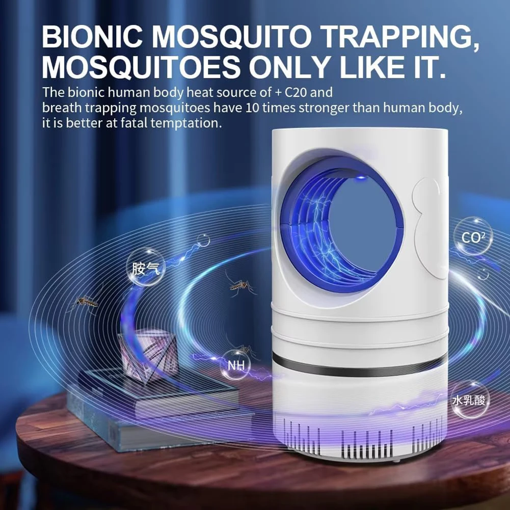 Electronic Mosquitoes Killer Lamp Fly Repeller Night Light USB Power Mosquito Insect Killer Trap Control Lamp For Indoor Outdoor