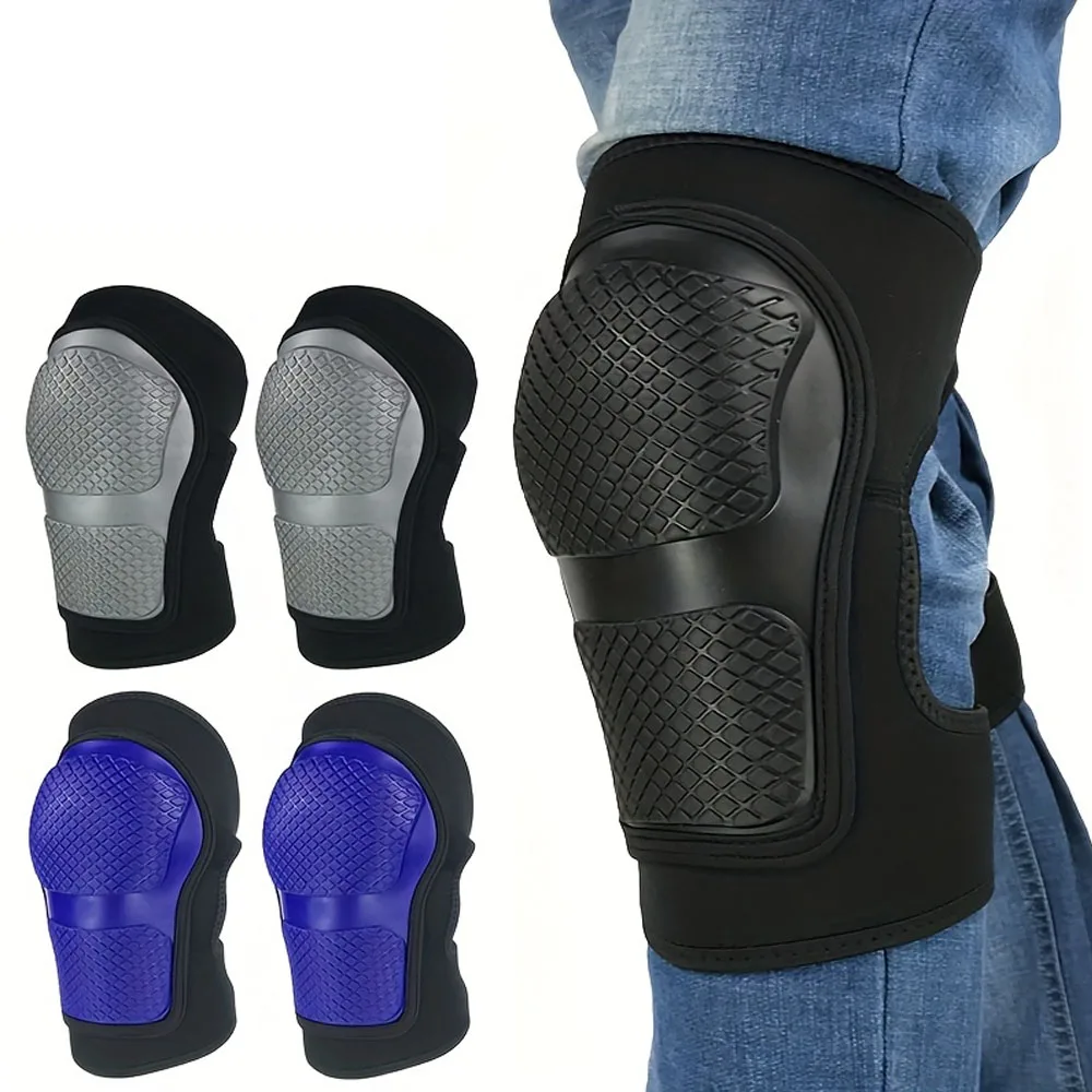 

2 шт. мягких наколенников — износостойкие наколенники из ТПР с регулируемой открытой задней частью, дышащие и удобные