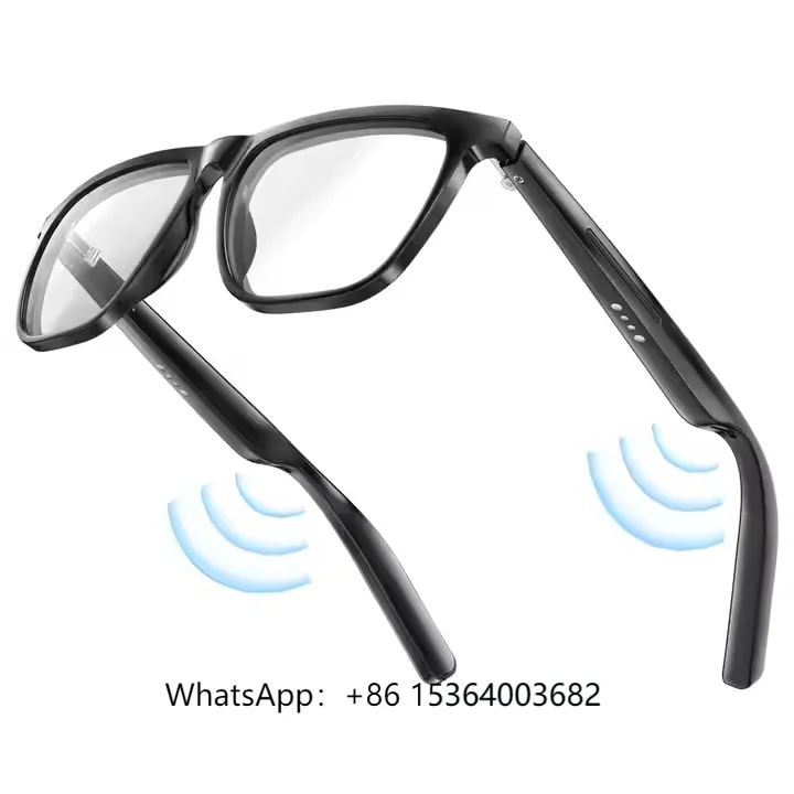 

Music Call Voice Assistant Waterproof Gs300 Color Changing Lens Foldable Smart Glasses BT Call