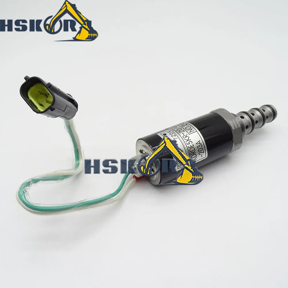 

KDRDE5KR-20 40C07-203A KDRDE5KR-20/40C07-203A Solenoid Valve for Kobelco SK60-3 SK200-2 Excavator Part