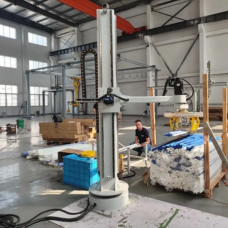 Stacking Line Automatic Loading and Unloading Cardboard Boxes Stacker Palletizer