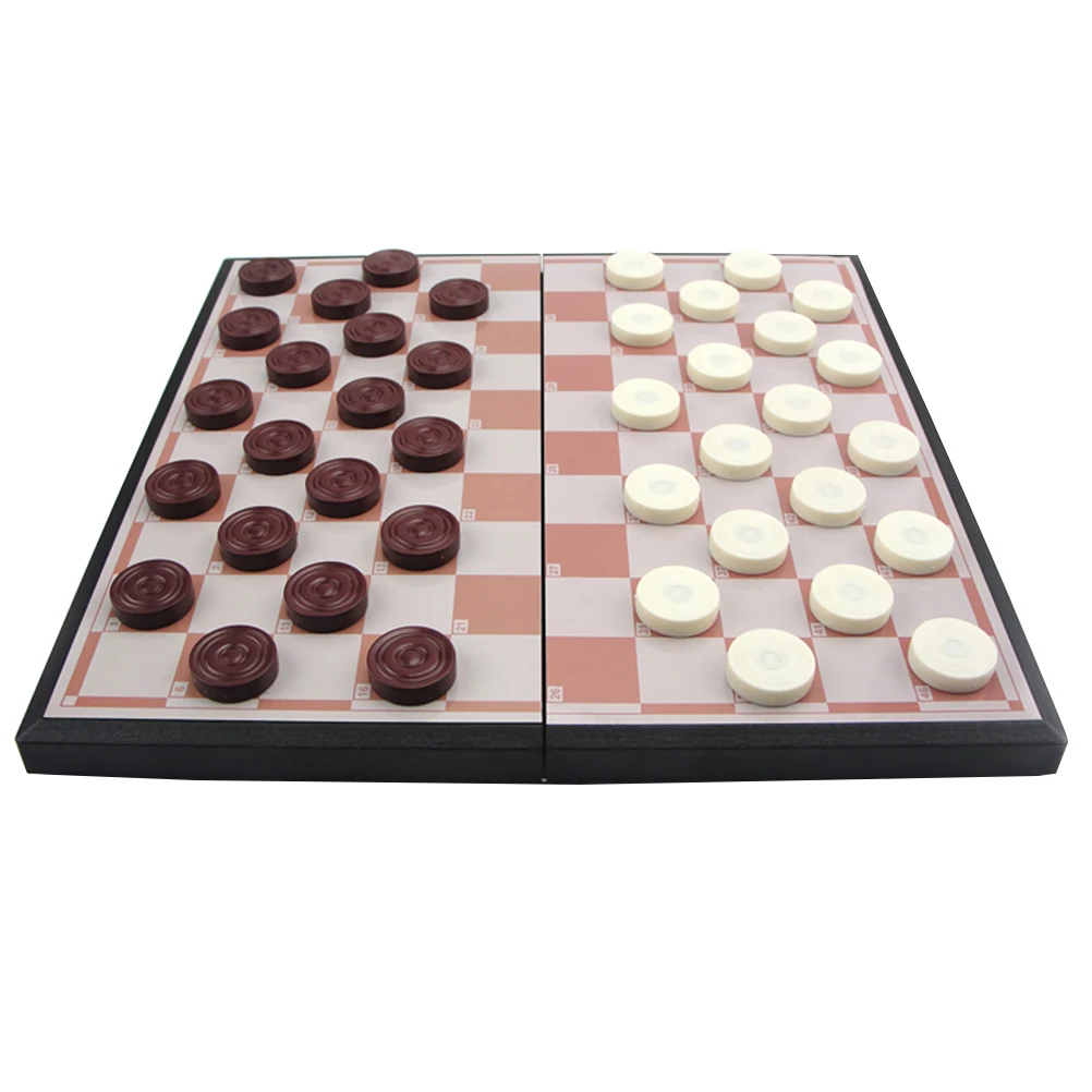 

Foldable International Board Game Chess Pieces Plastic Set Game Kids Adults