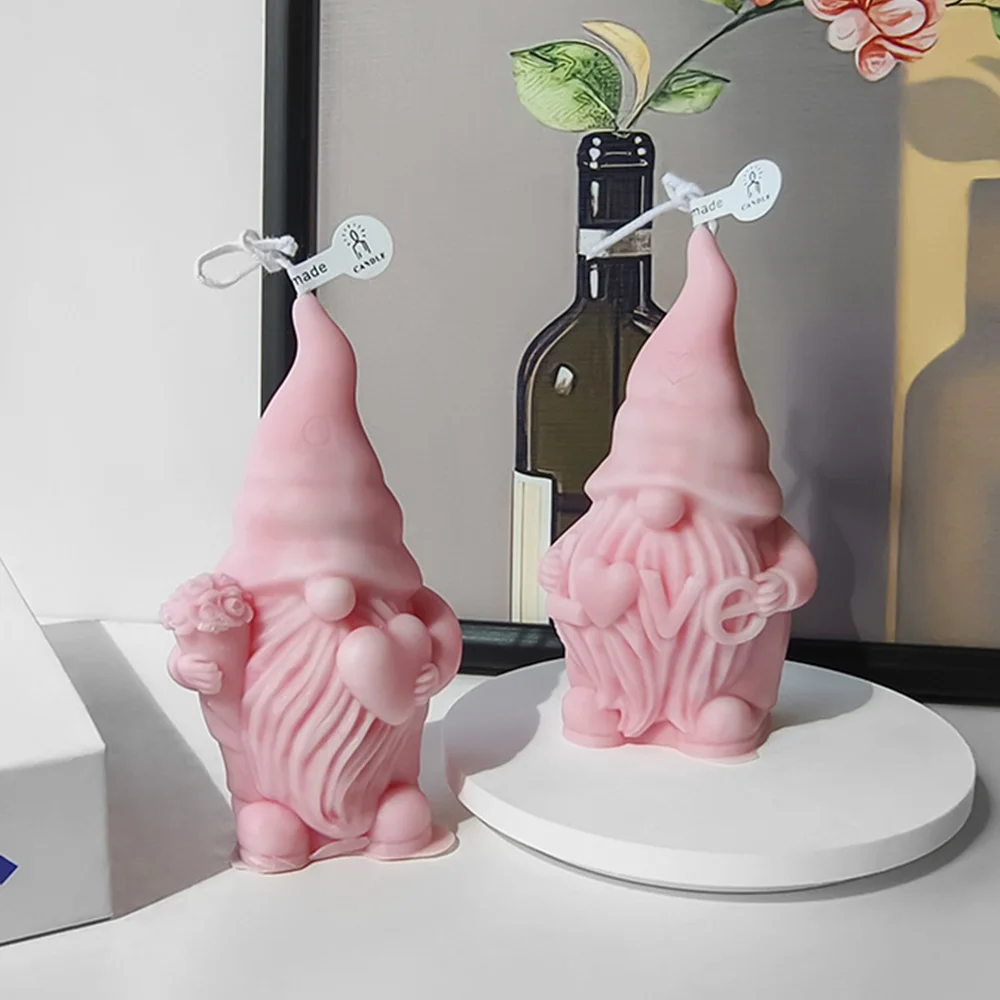 1Pc Christmas Dwarf Scented Ca - Home Fragrance Vanilla Scented Candle 评论和价格