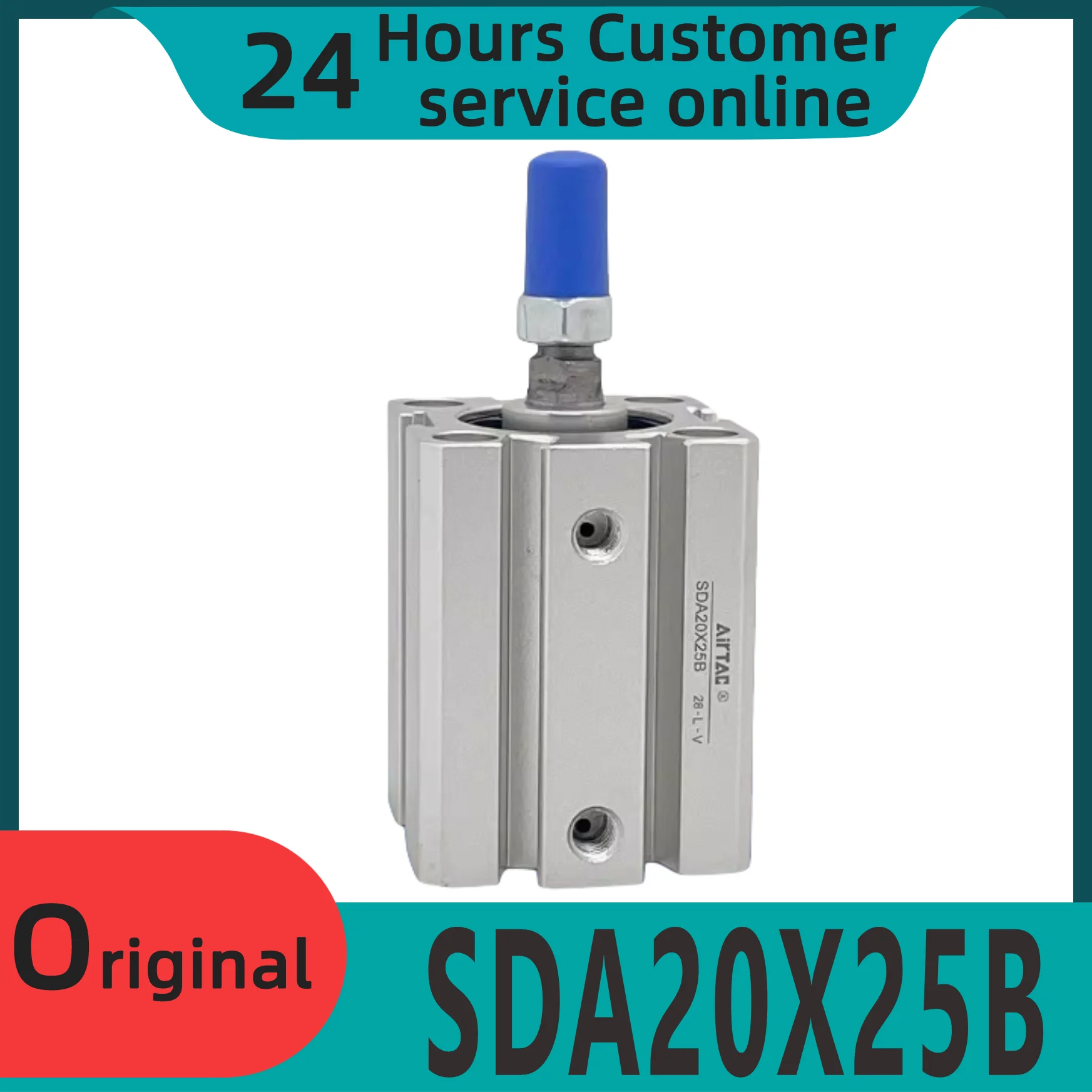 

Brand new original pneumatic small ultra-thin external tooth cylinder SDA20X25B SDA20X30B SDA20X35B SDA20X40B