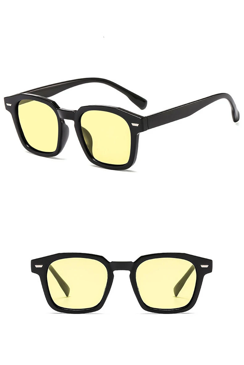 Neue Unisex Rechteck Vintage Sonnenbrille 2023 Mode Design Retro Sonnenbrille Weibliche Dame Brillen Cat Eye Casual Brille UV400 – Detail 8