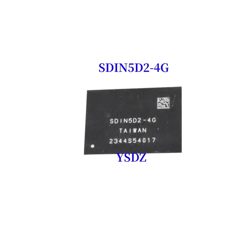 100% новый оригинальный чип SDIN5D2-4G BGA EMMC SDIN5D2 4G