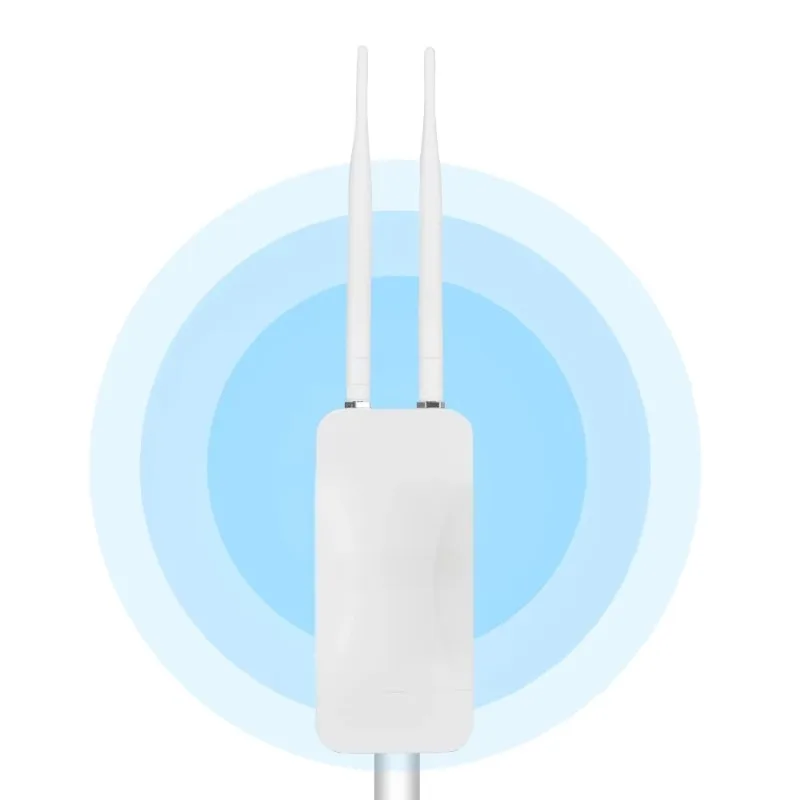 

Memory alloy antenna KuWFi access point 100 users outdoor wireless