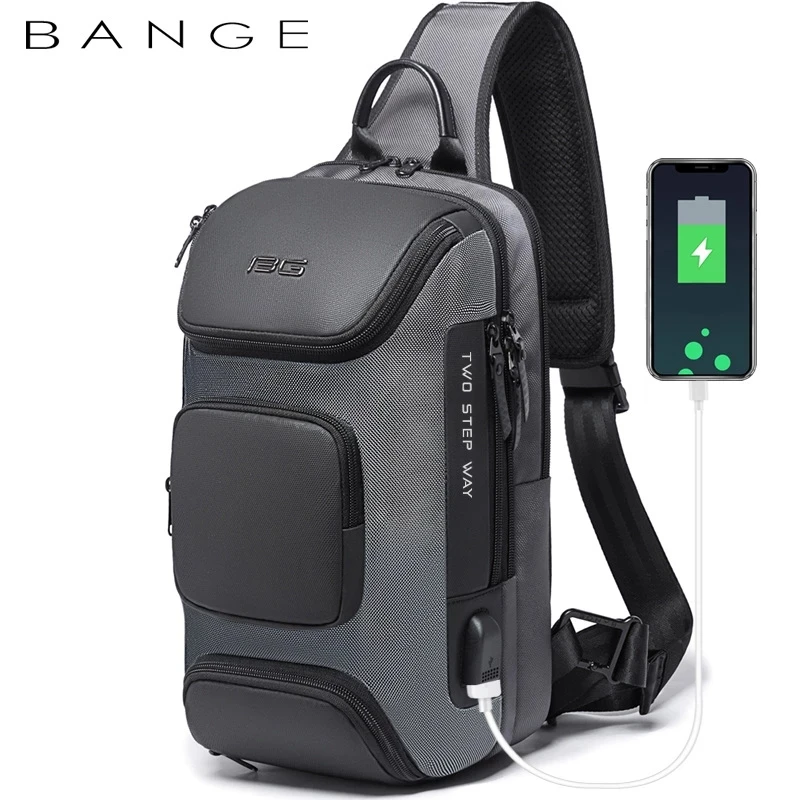 Anti-Diefstal Nieuwe Multifunctionele Crossbody Bag Mannen Schouder Messenger Bags Mannelijke Waterdichte Korte Trip Borst Bag Pack