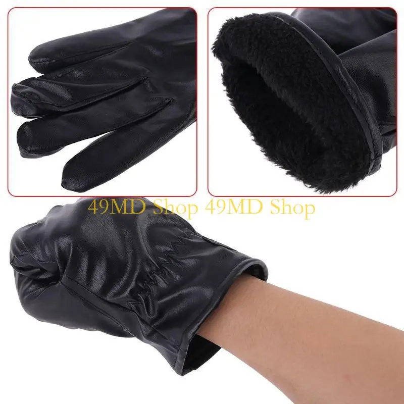 49MD MENS FAUX LEATH