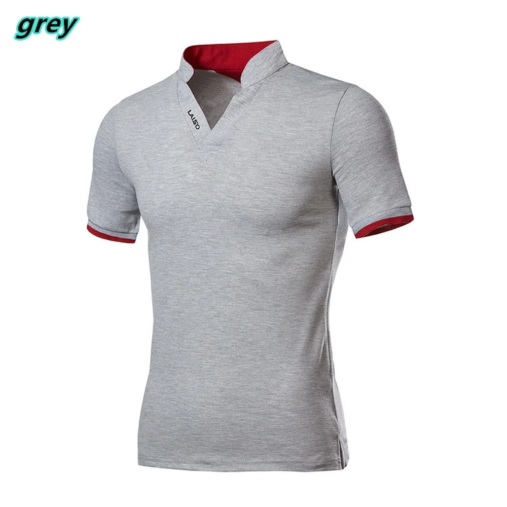 Men Cotton Polo Shirt Tops Fashion Brand Plus Size Short Sleeve Polo Shirt Homme