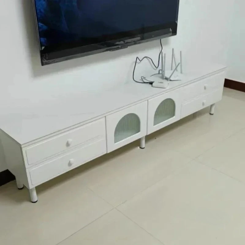 & Luxury Designer Storage TV Cabinets for Living Room Furniture Cloud Coffee Table TV Stand Combination Cream Style TV Stands P