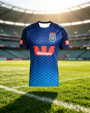 NSW Blues 2026 Men's Home Shirt Rugby Shirt Football Training Sportswear Fans 3D Printed Quick Drying T-shirt Family Kids Tees