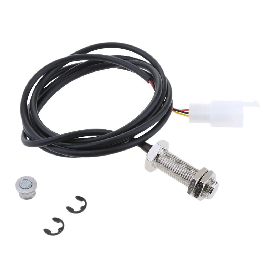 Odometermätarkabel med 2 magneter för motorcykel - usage example