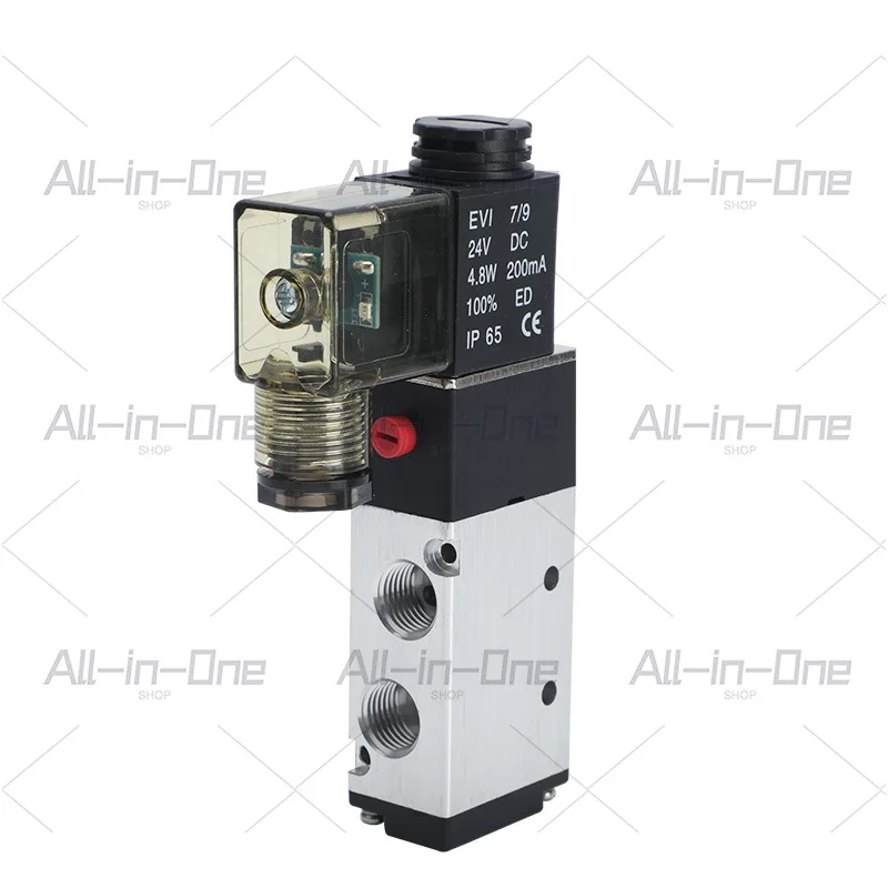 Pneumatic solenoid valve 4V210-08/310-10 two-position five-way control  220V/24V