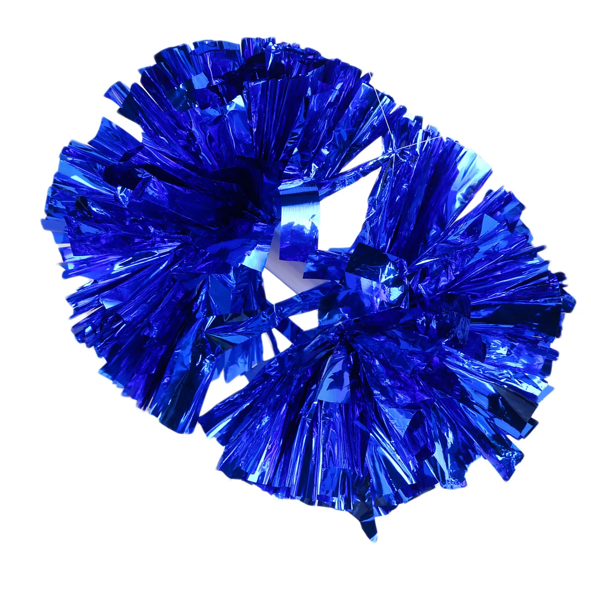 

Cheer Pompoms Blue Reusable Plastic Dance Party Sports Event Decorations For Fundraisers Team Spirit Accessories