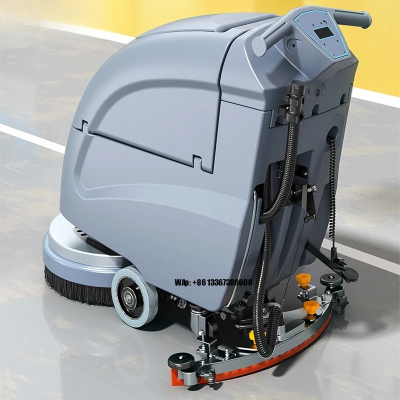 توفر معدات تنظيف الأرضيات الكهربائية لتنظيف الأرضيات بالآلات الصناعية مكنسة أرضية PLC #1