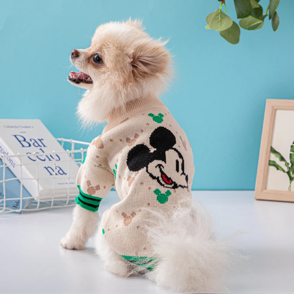 Designer Dog Clothes New High Quality Disney Pet Sweater Chihuahua Dachshund Dog Costume Coat